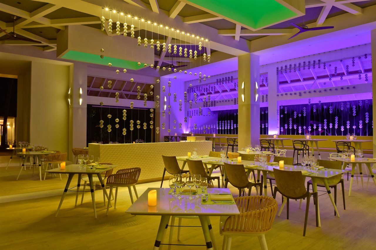 Kandima Maldives Kudahuvadhoo Exteriör bild The restaurant